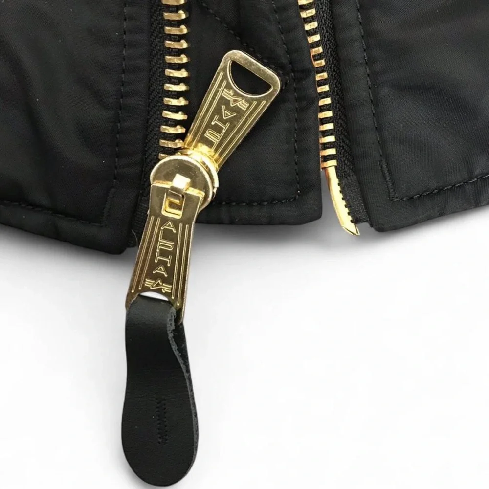 Alpha Industries MA-1 Flight Bomber Jacket | Black | Size Large - Picture 6 of 8